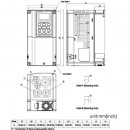 Falownik wektorowy 4,0kW 3-fazowy 460VAC Delta Electronics VFD040CP43B-21